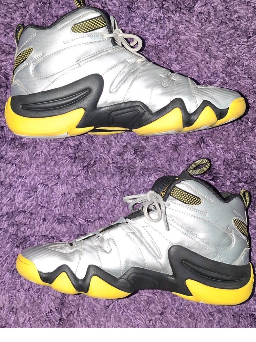 Adidas Kobe Crazy 8 S84005 “Metallic Silver “ Mens
SZ 11